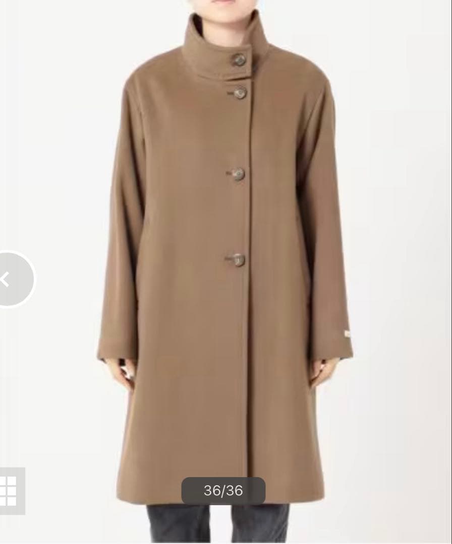 ★ジャーナルスタンダードレリューム別注 LANA WOOL140 スタンドコート