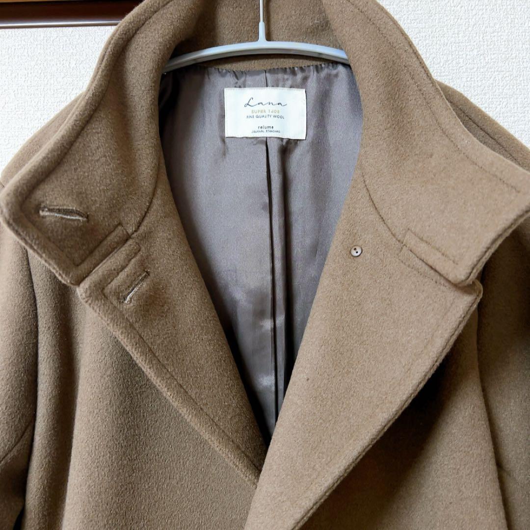 ★ジャーナルスタンダードレリューム別注 LANA WOOL140 スタンドコート