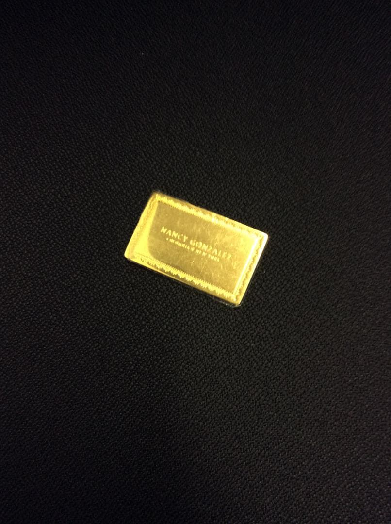 NANCY GONZALEZ/ナンシーゴンザレス　クロコがまぐちバッグ