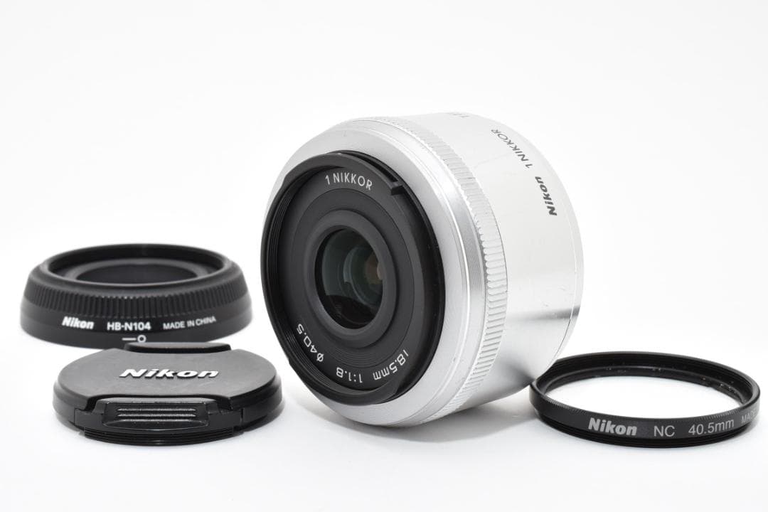 Nikon 単焦点レンズ 1 NIKKOR 18.5mm f/1.8 シルバー