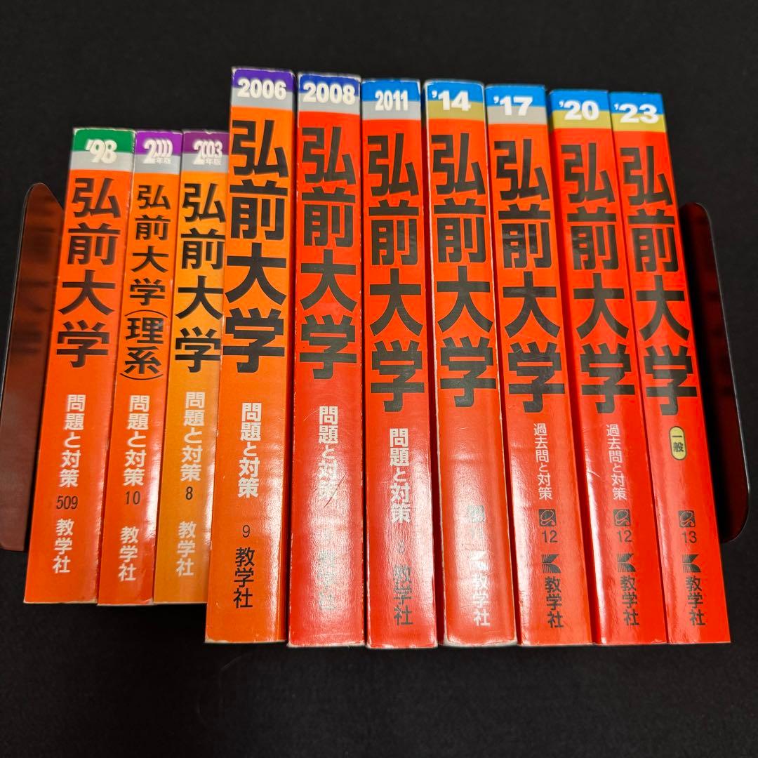 赤本　弘前大学　医学部　1995年～2022年 28年分
