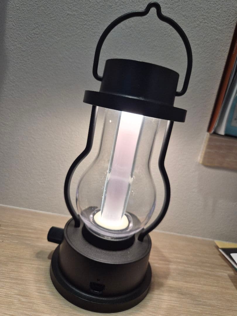 バルミューダ ザ・ランタン ブラック LED&アンドナット ランタンケース