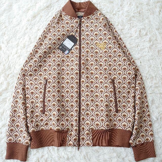 未使用 タグ付 Gola ゴーラ アワーグラストラックジャケット L ブラウン系