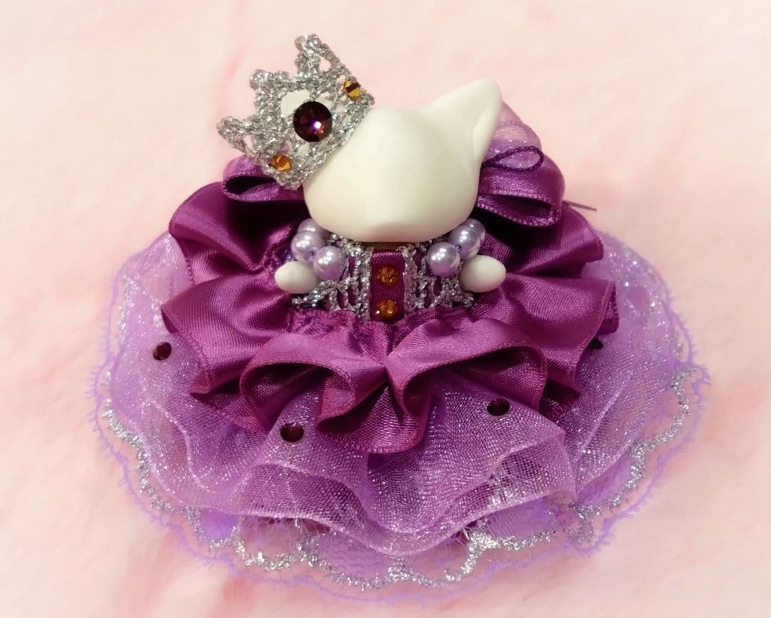 【さらママ】ドール　親子　ドレス　誕生石　トパーズ　アメジスト