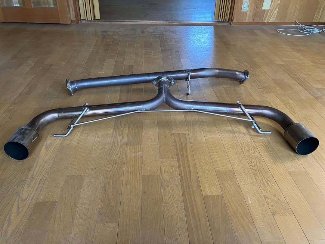 RX8 ステンレスデュアルテールマフラー