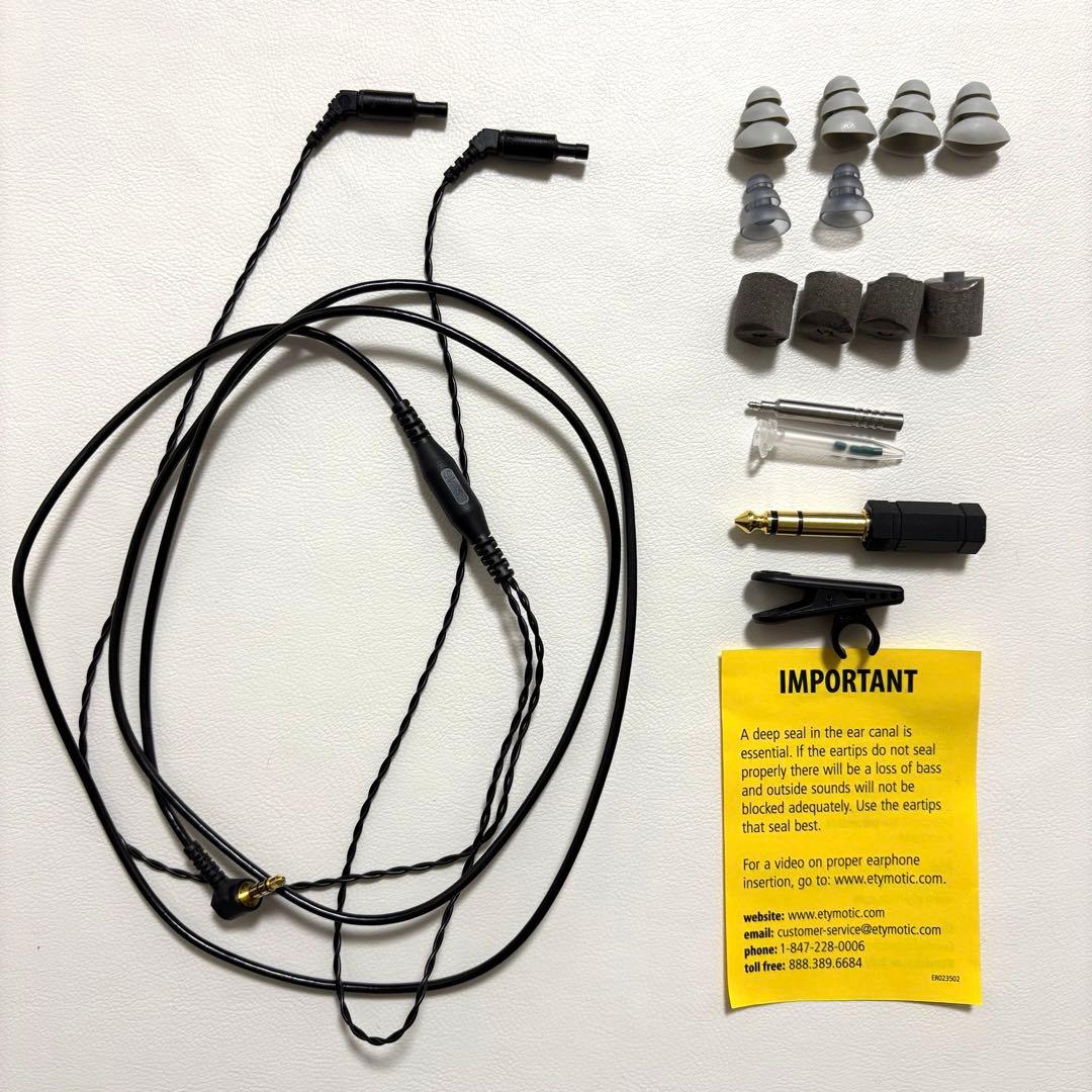 エティモティックリサーチ ER-4S カナル型有線イヤホン ETYMOTIC