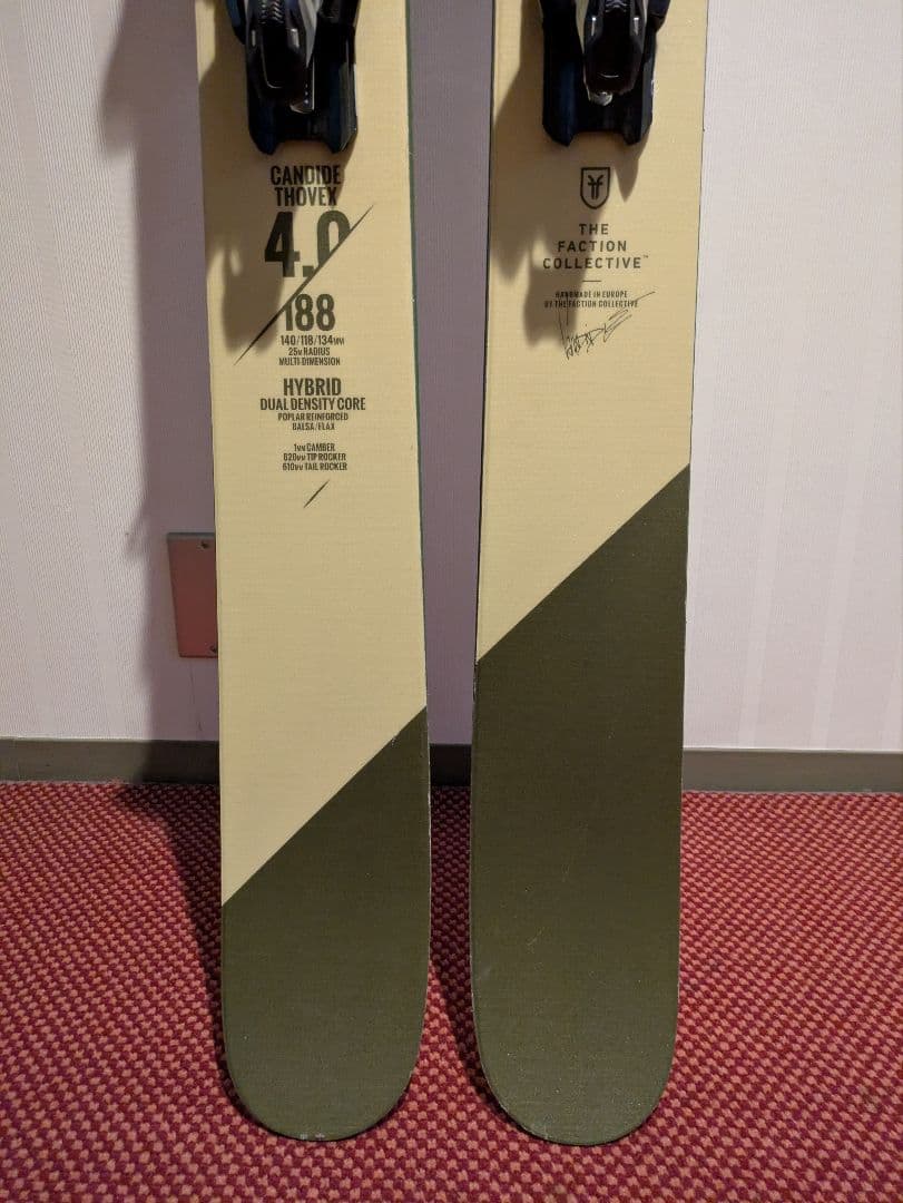 FACTION CT 4.0 188cm スキー板