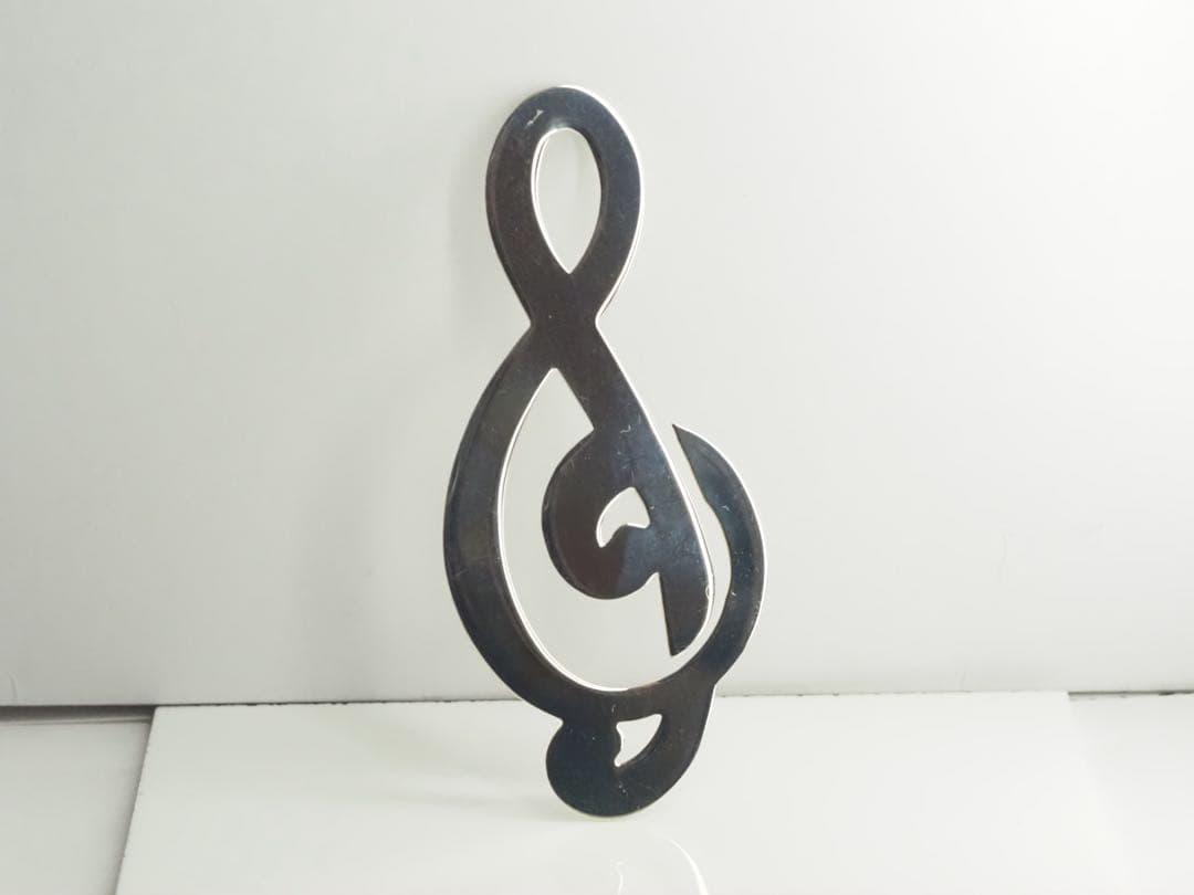 TIFFANY&Co☆ティファニー　シルバー製 ト音記号 マネークリップ 925