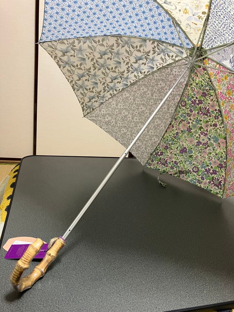 【未使用】リバティ 折り畳み傘　晴雨兼用