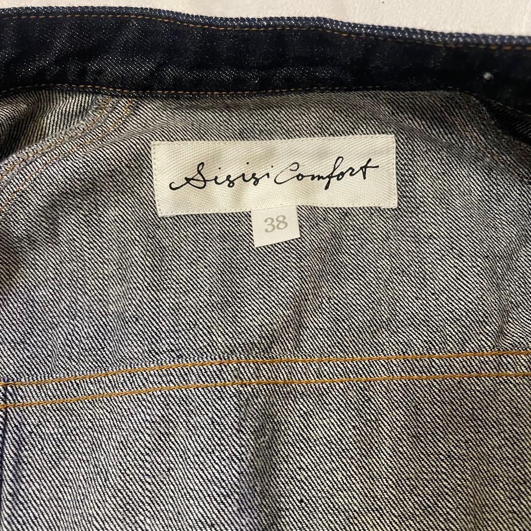 si-si-si＊スースースーコンフォート　スタンドカラーデニムジャケット　38