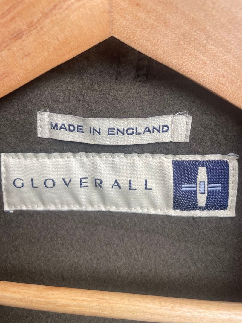 Gloverall 英国製 ダッフルコート オリーブ ロング丈 ウール 古着