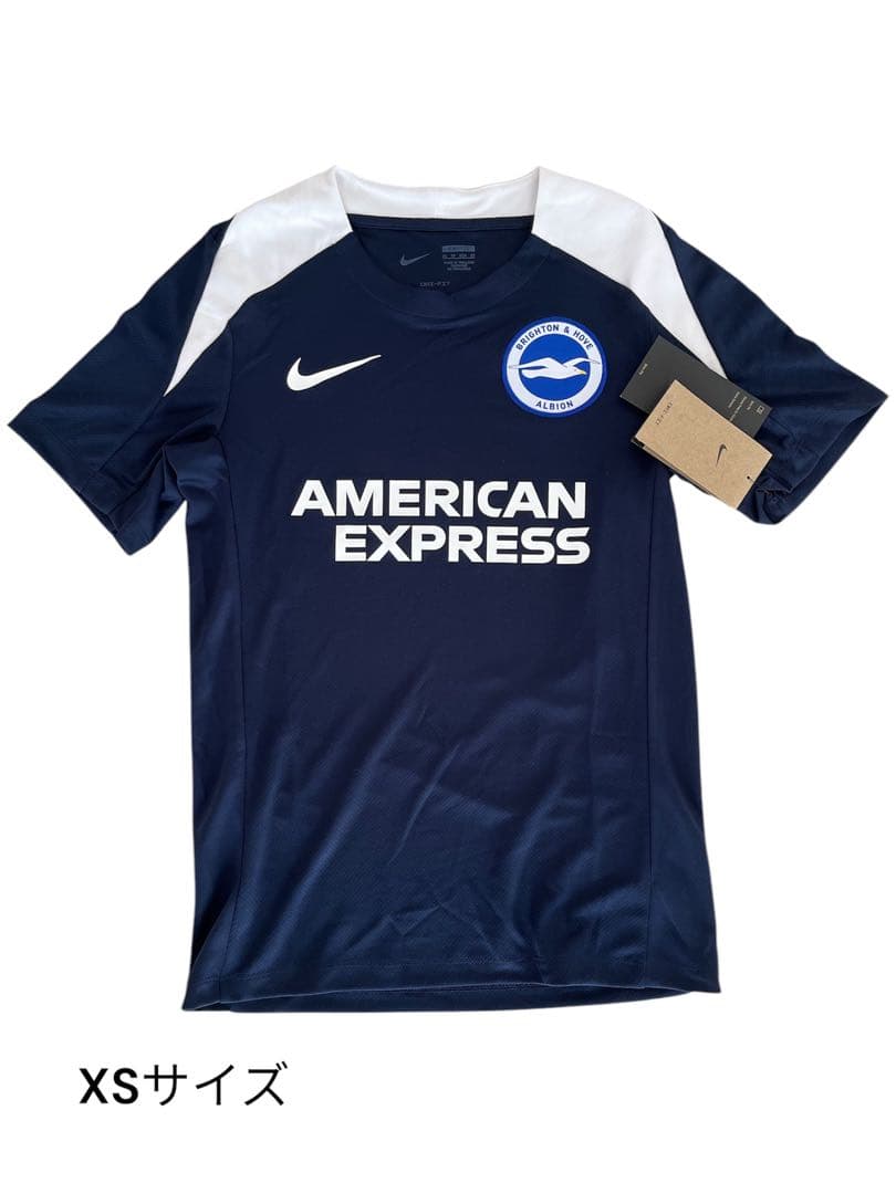 三笘薫所属 ブライトン Coaches Shirt 半袖 ネイビー