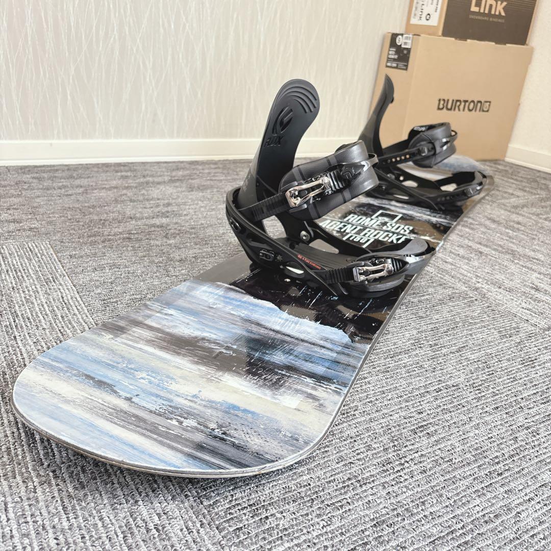 80超豪華❗️ROME SDS×FLUX 初心者用 スノーボードセット★150cm