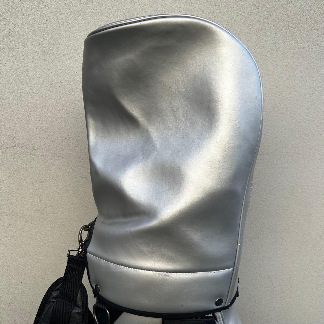 希少 タイガーウッズ BUICK キャディバッグ シルバー