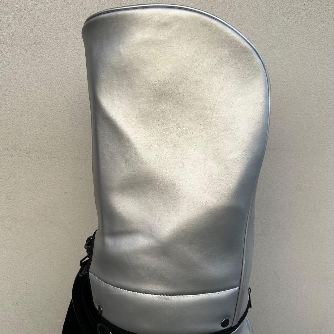 希少 タイガーウッズ BUICK キャディバッグ シルバー