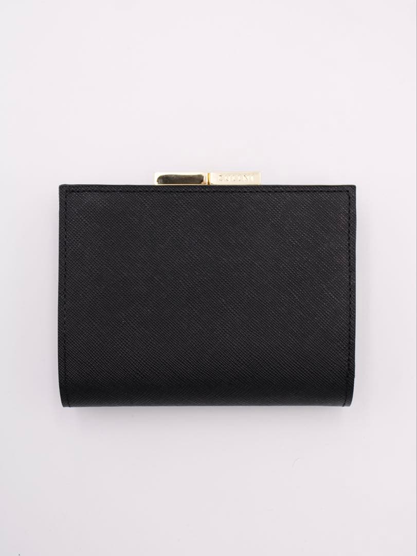 CULLNI クルニ 財布 本革 牛革 二つ折り ブラックメンズ レディース