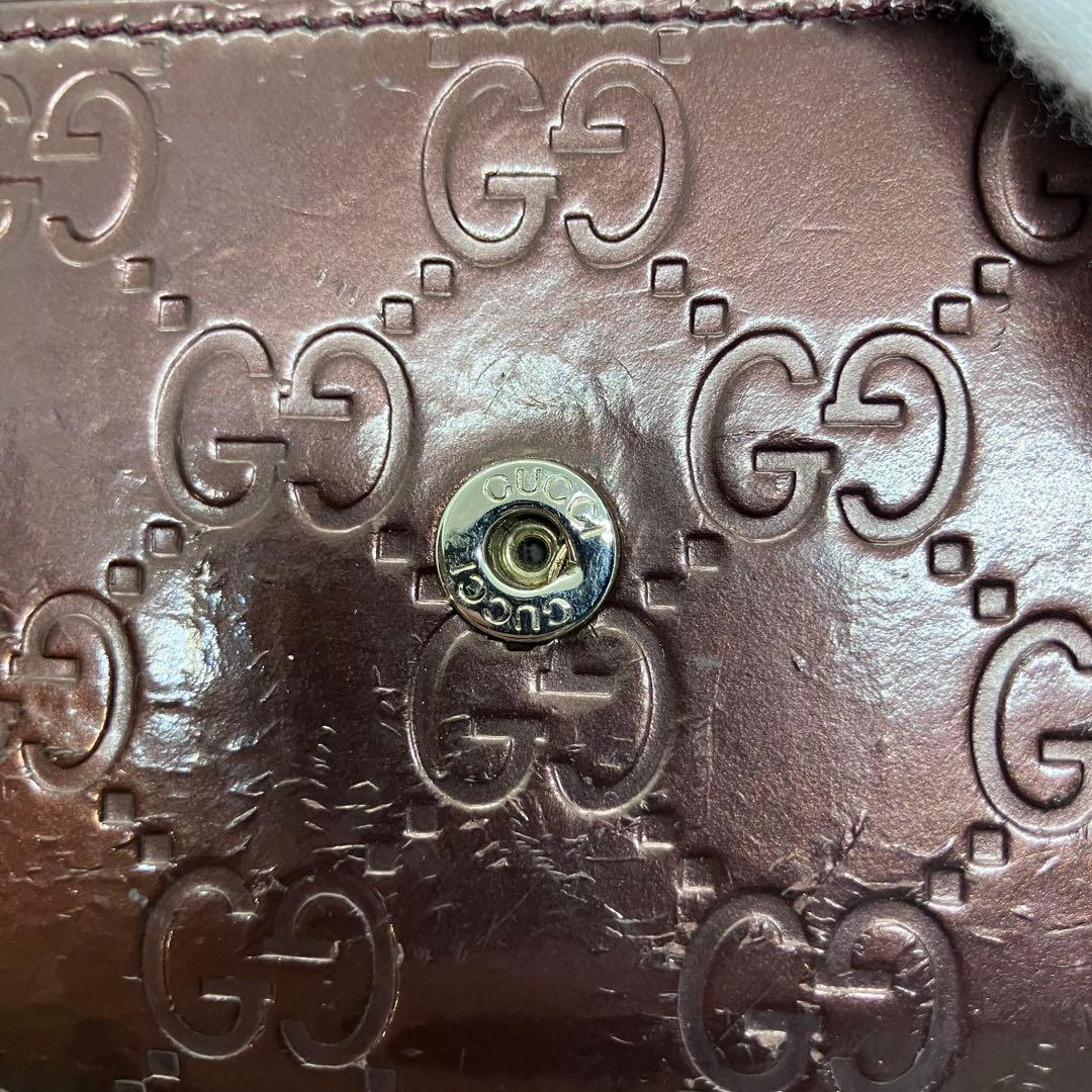 GUCCI ラブリーハート シマ GG柄 GG GGスプリーム 長財布