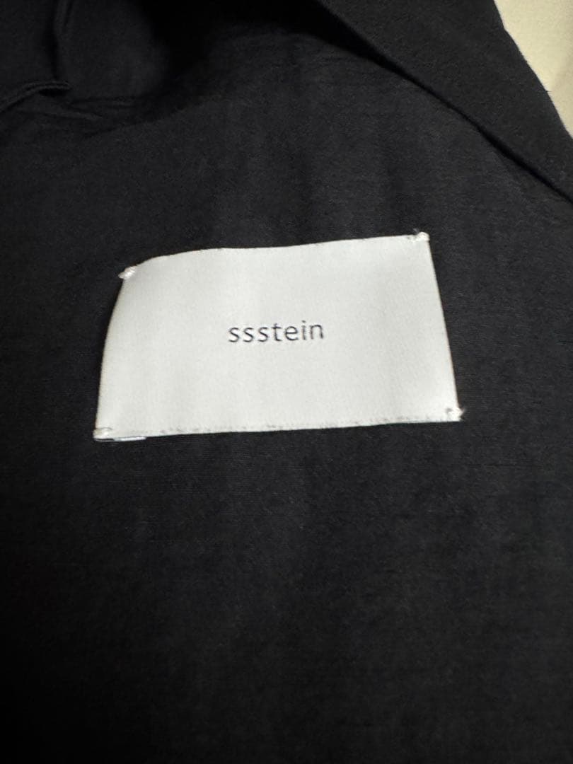 ssstein リネン ナイロン 混紡ジャケット