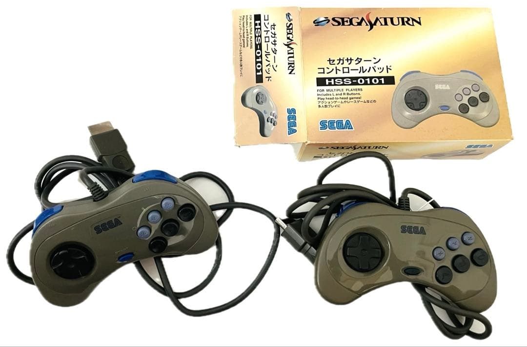 SEGA セガサターン本体＋ソフト12本＋ガンコン付【動作確認済】