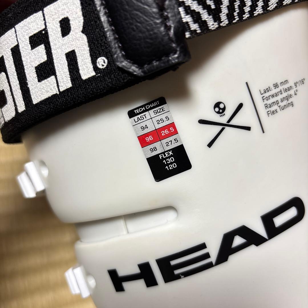 HEAD RAPTOR WCR 120 （26.5cm) BOOSTER 付き