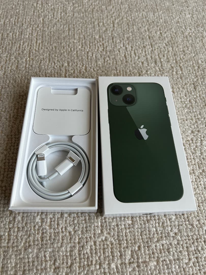iPhone13ミニグリーン128GB