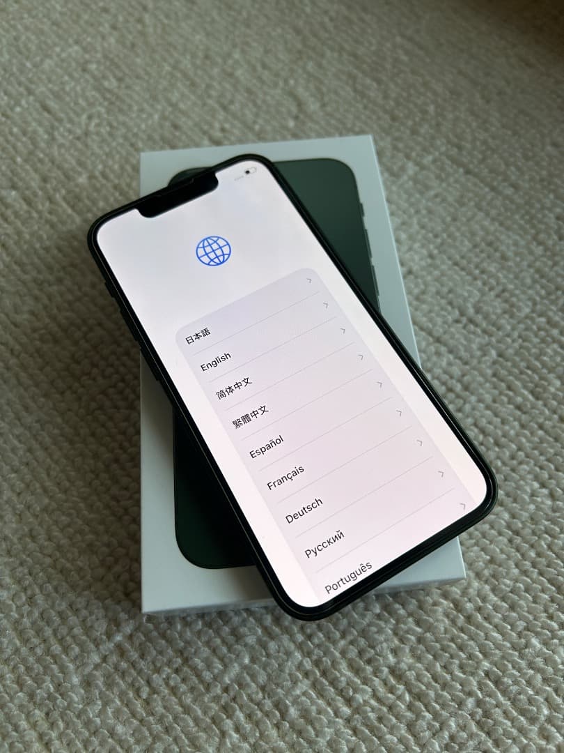 iPhone13ミニグリーン128GB