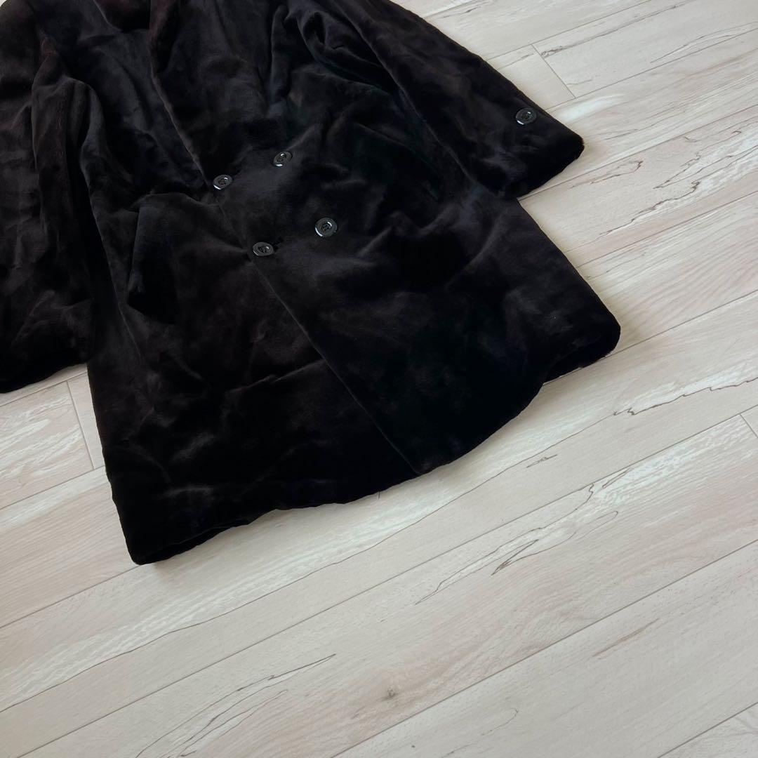 SAGA MINK サガミンク　シェアードミンクファーコート　毛皮　ロング