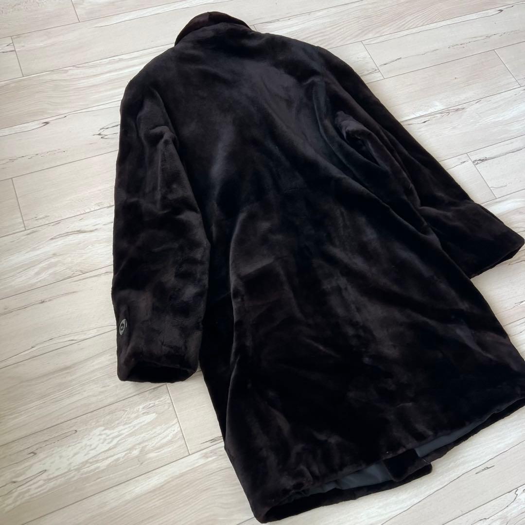 SAGA MINK サガミンク　シェアードミンクファーコート　毛皮　ロング