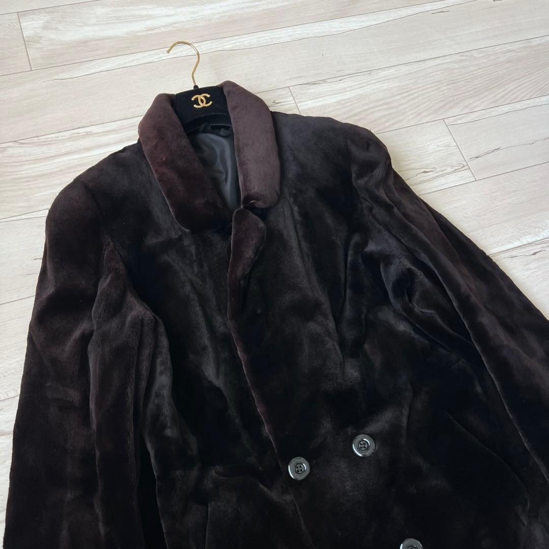 SAGA MINK サガミンク　シェアードミンクファーコート　毛皮　ロング