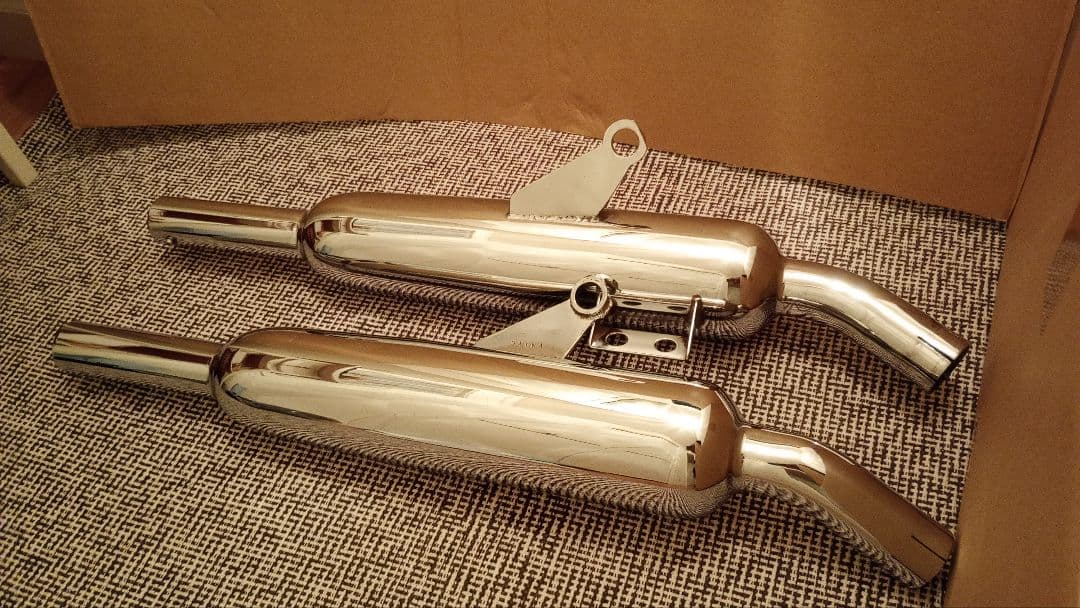 トライアンフ ボンネビル 大和ステンレス マフラー