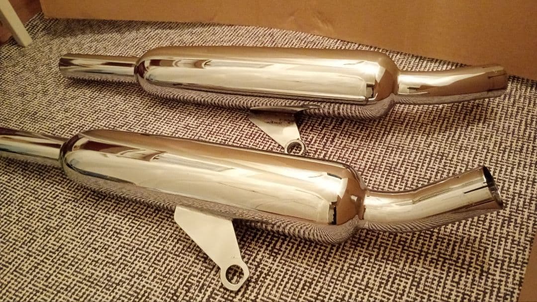 トライアンフ ボンネビル 大和ステンレス マフラー