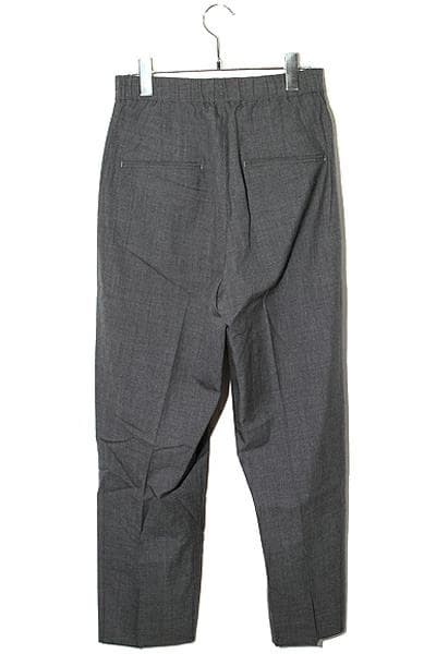 ATON エイトン ウール トロピカル テーパード イージーパンツ スラックス