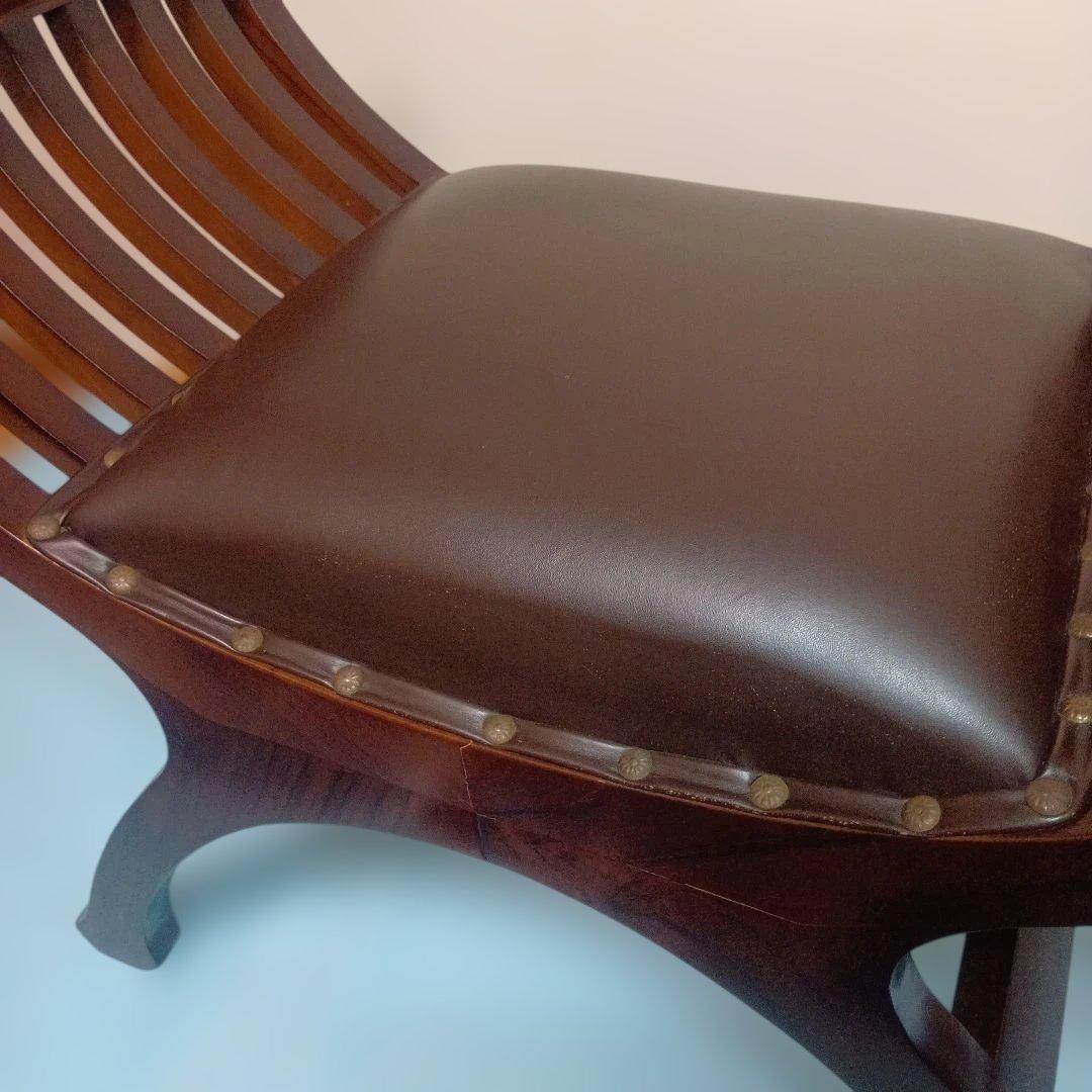 連休限定価格！カルティニチェア .クラブチェア猫足 バリ オ②