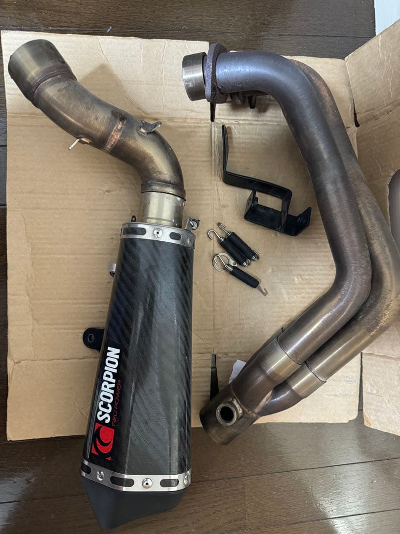 SCORPION MT-09 RN51J 社外マフラー 車検非対応