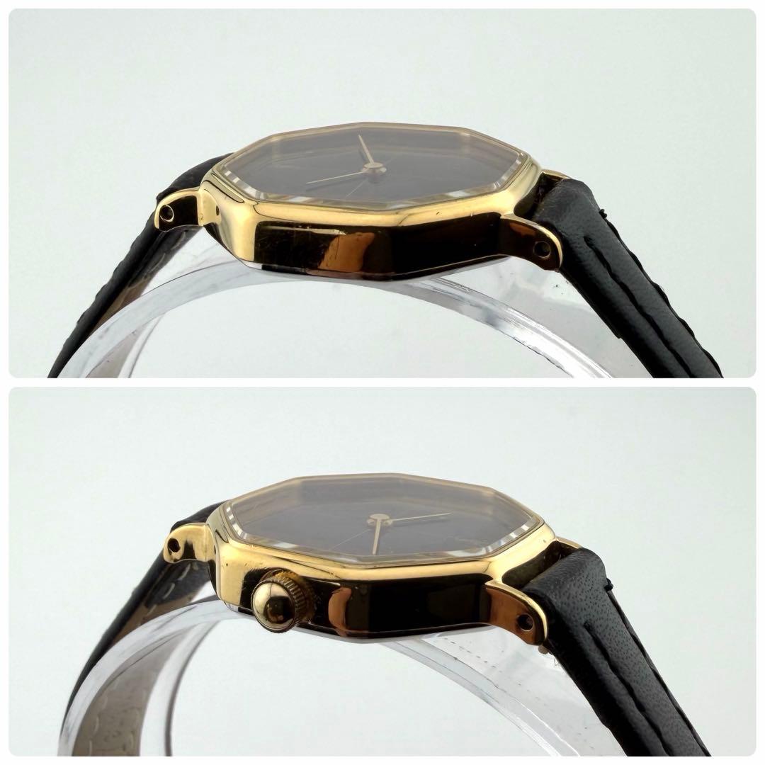 【新品電池/新品ベルト/稼働】サンローラン 4-101791 腕時計 オクタゴン