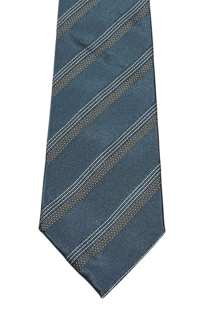 ［美品］PRADA　プラダ　ネクタイ　イタリア製　ストライプ柄　ハイブランド