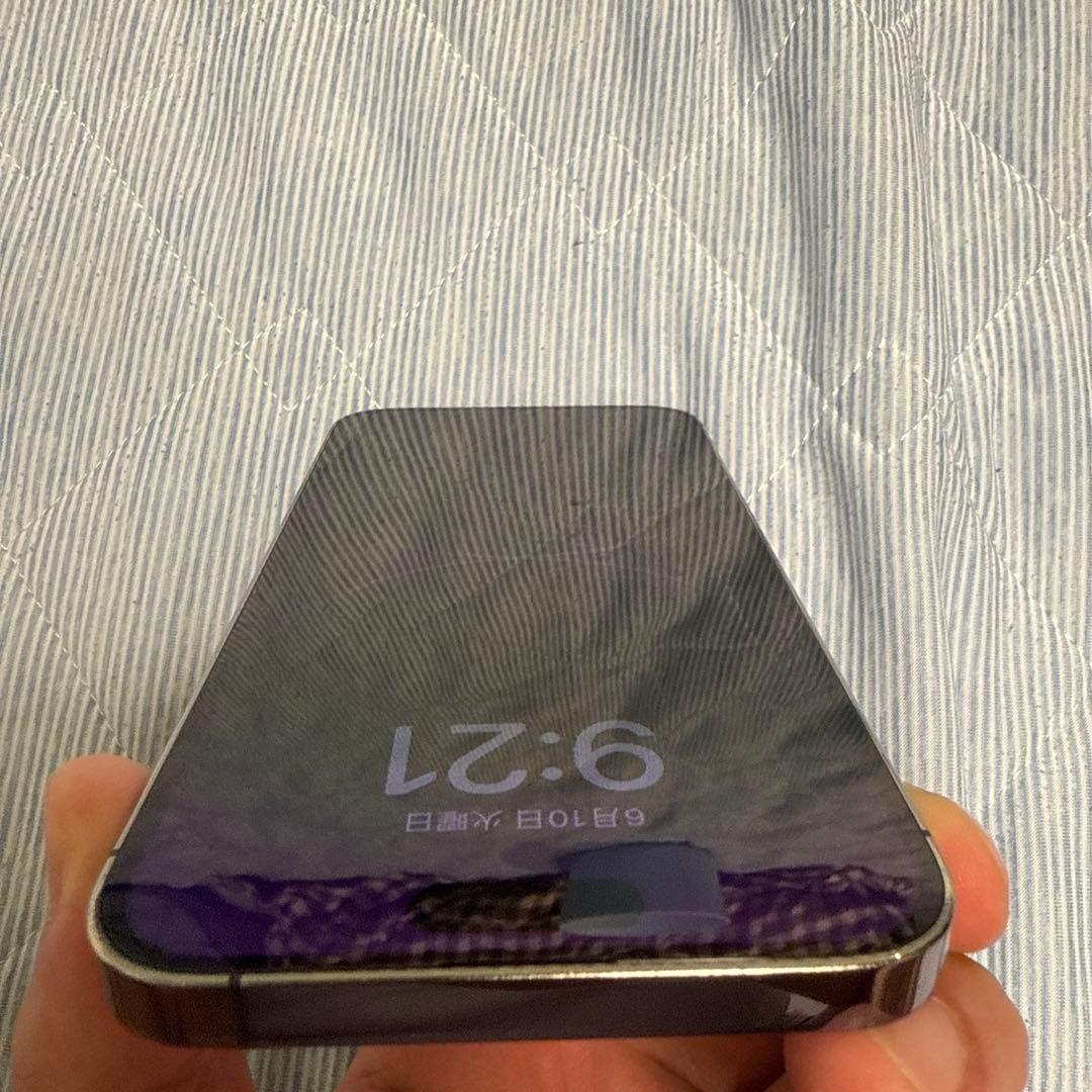 【美品】iPhone 14 Pro Max 256GB ディープパープル