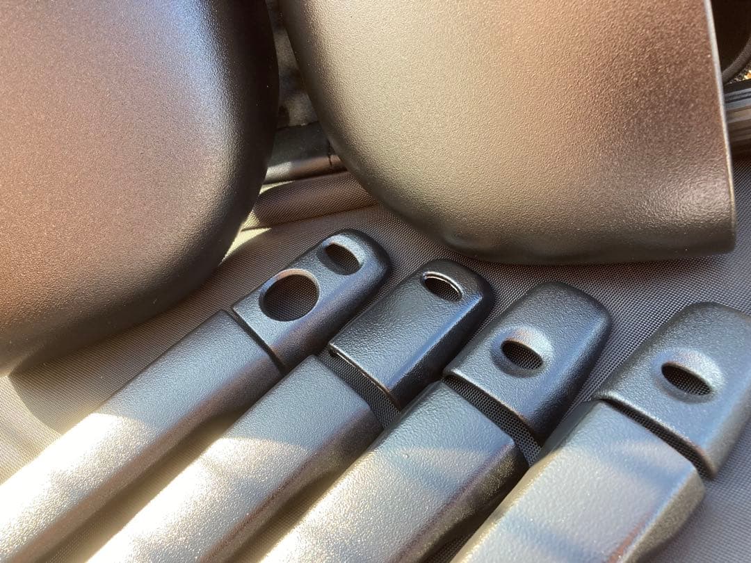 三菱デリカd5後期ドアハンドルカバー・ドアミラーカバー本物ラプターライナー塗装