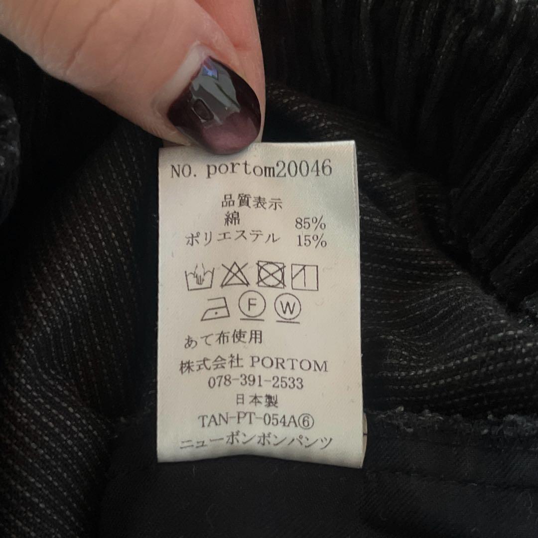 美品tandey 休日と詩 ニューボンボンパンツ コーデュロイ