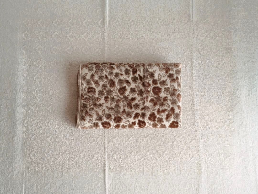 * vintage textile ❀ ふんわり お花柄 テキスタイル