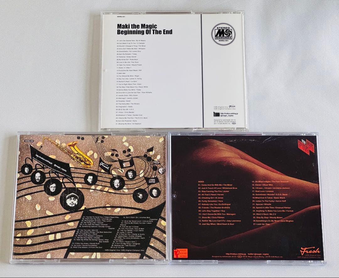 DJ Maki The Magic mixcd NJS 3枚セット R&B