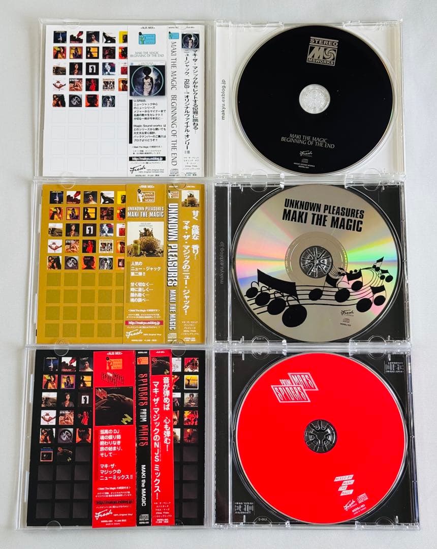 DJ Maki The Magic mixcd NJS 3枚セット R&B