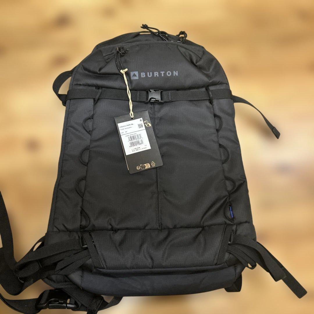 スノーボード BURTON SIDEHILL PACK 18L TRUE BLACK
