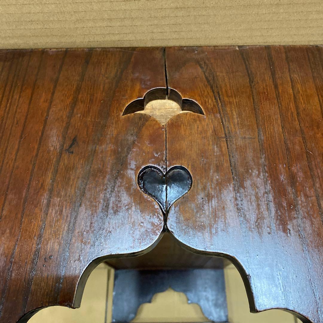 ☆当時物　昭和レトロ文机 3つの引き出し付き☆