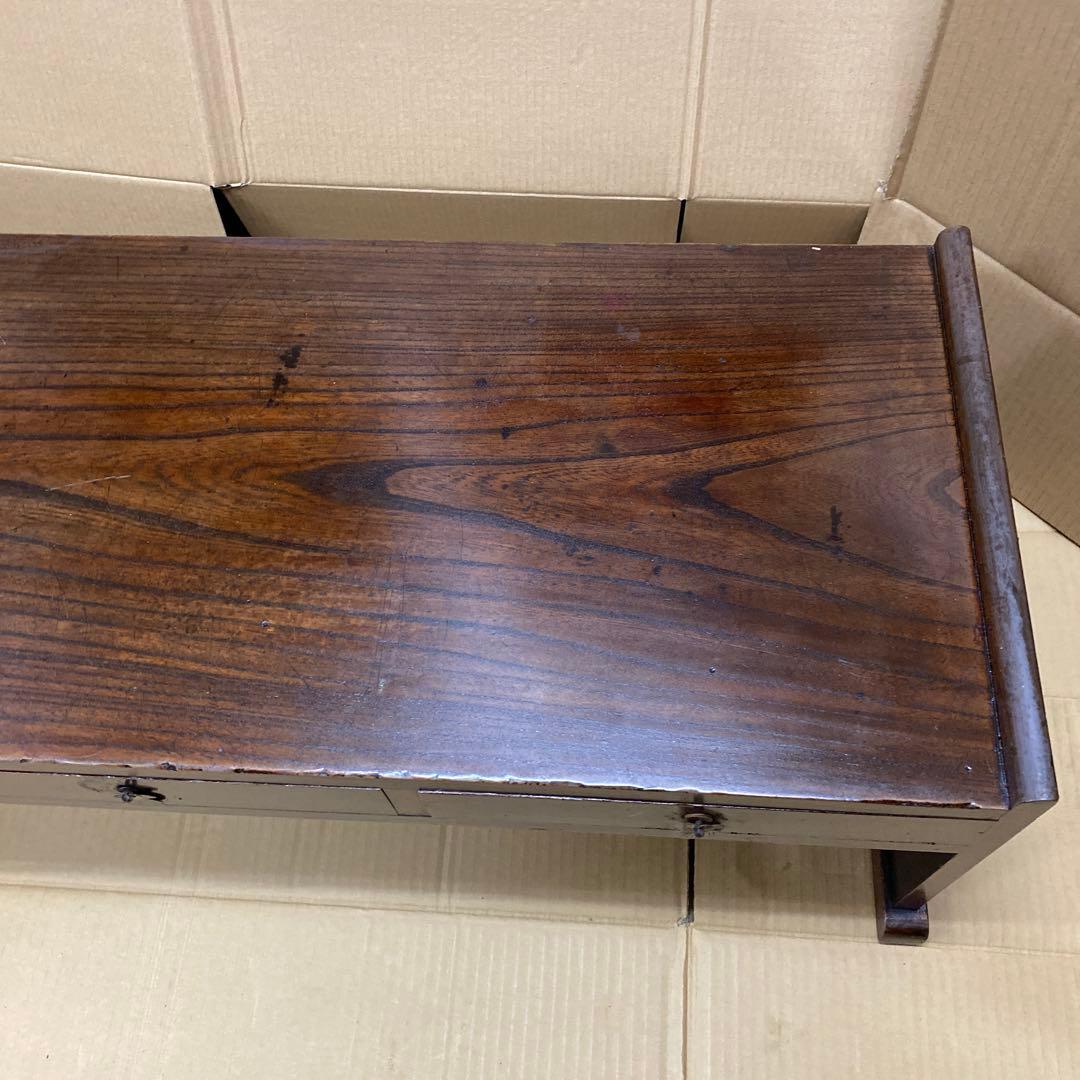 ☆当時物　昭和レトロ文机 3つの引き出し付き☆