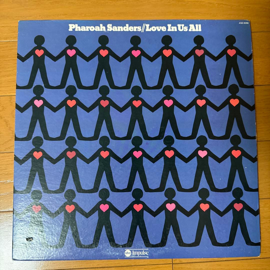ファラオサンダース Love In Us All USオリジナル盤 レコード