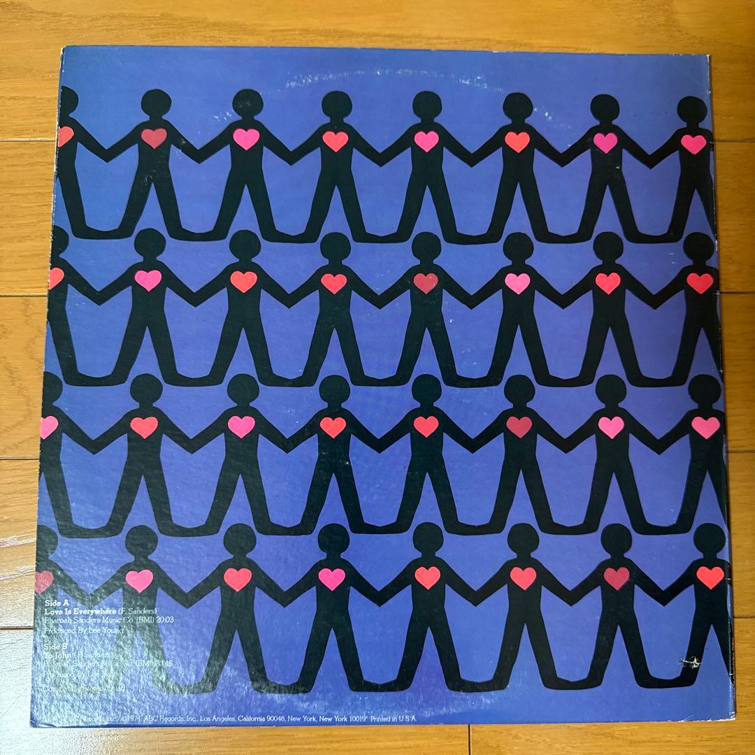 ファラオサンダース Love In Us All USオリジナル盤 レコード