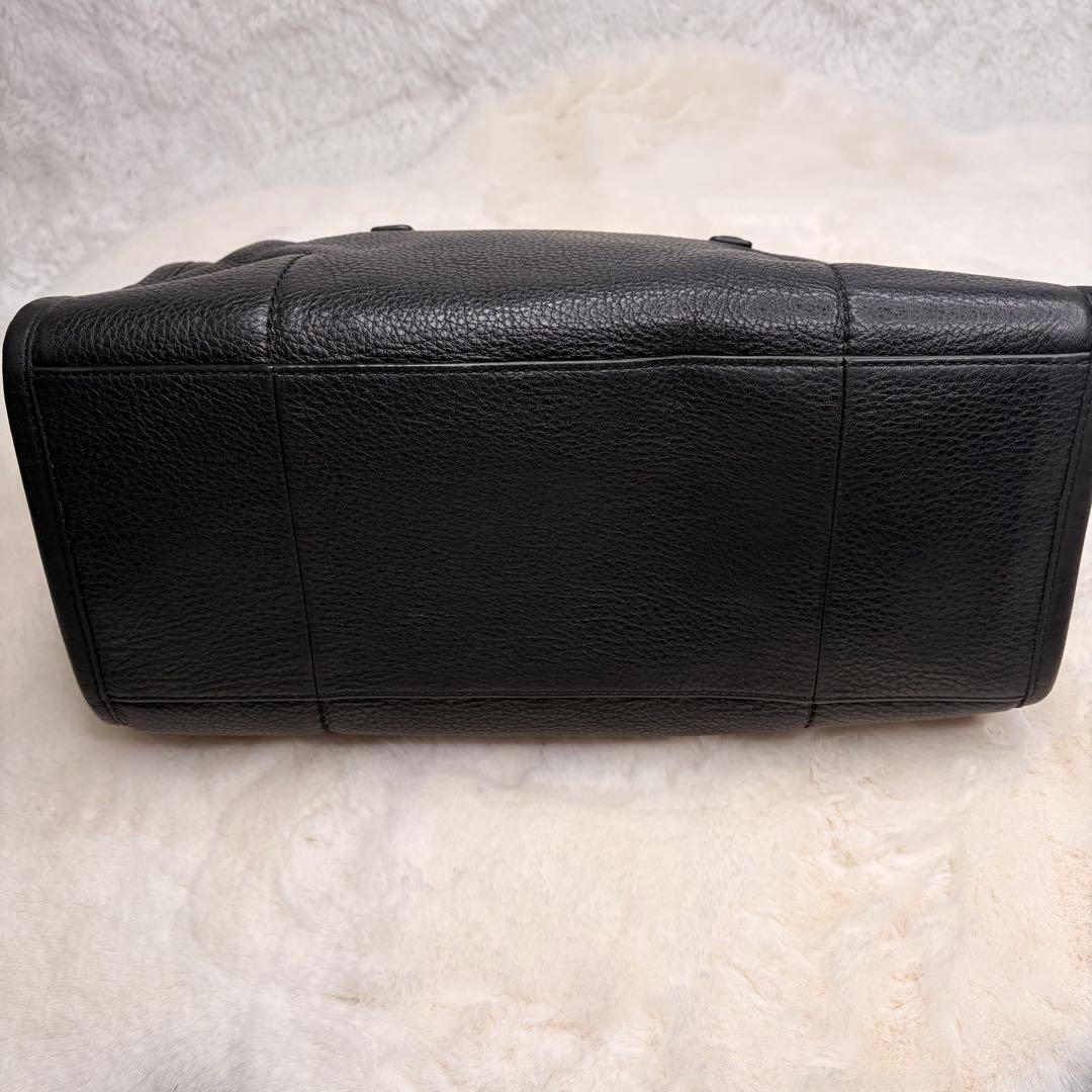 トリーバーチ　ショルダーバッグBRITTEN　レザー　ブラック　2way