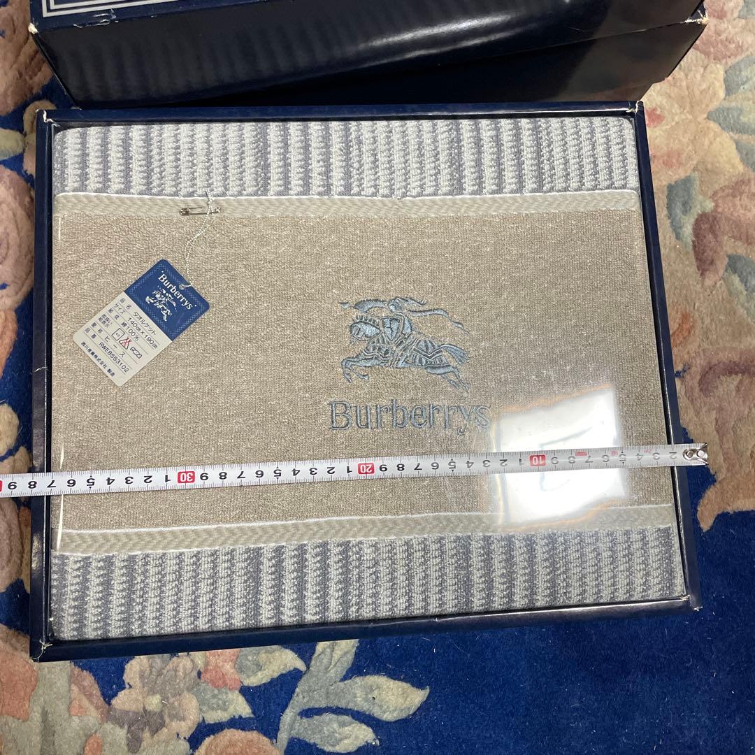 Burberrys バーバリー　タオルケット　西川産業株式会社