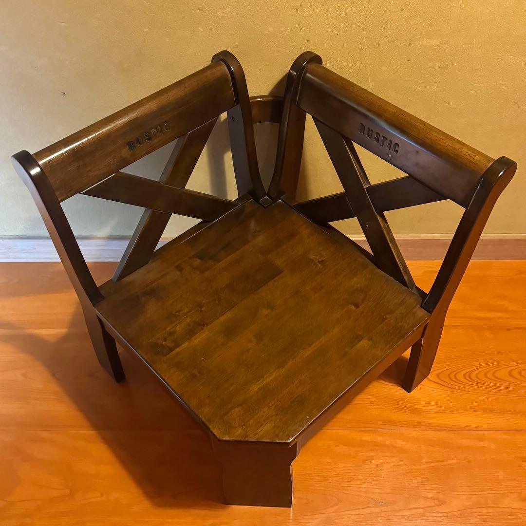 カリモク RUSTIC イス 椅子 ベンチ コーナーチェア